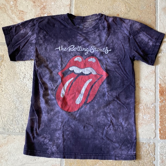 the Rolling Stones Other - Rolling Stones | women’s Classic Logo Tongue Vintage T-Shirt Heather Black LG